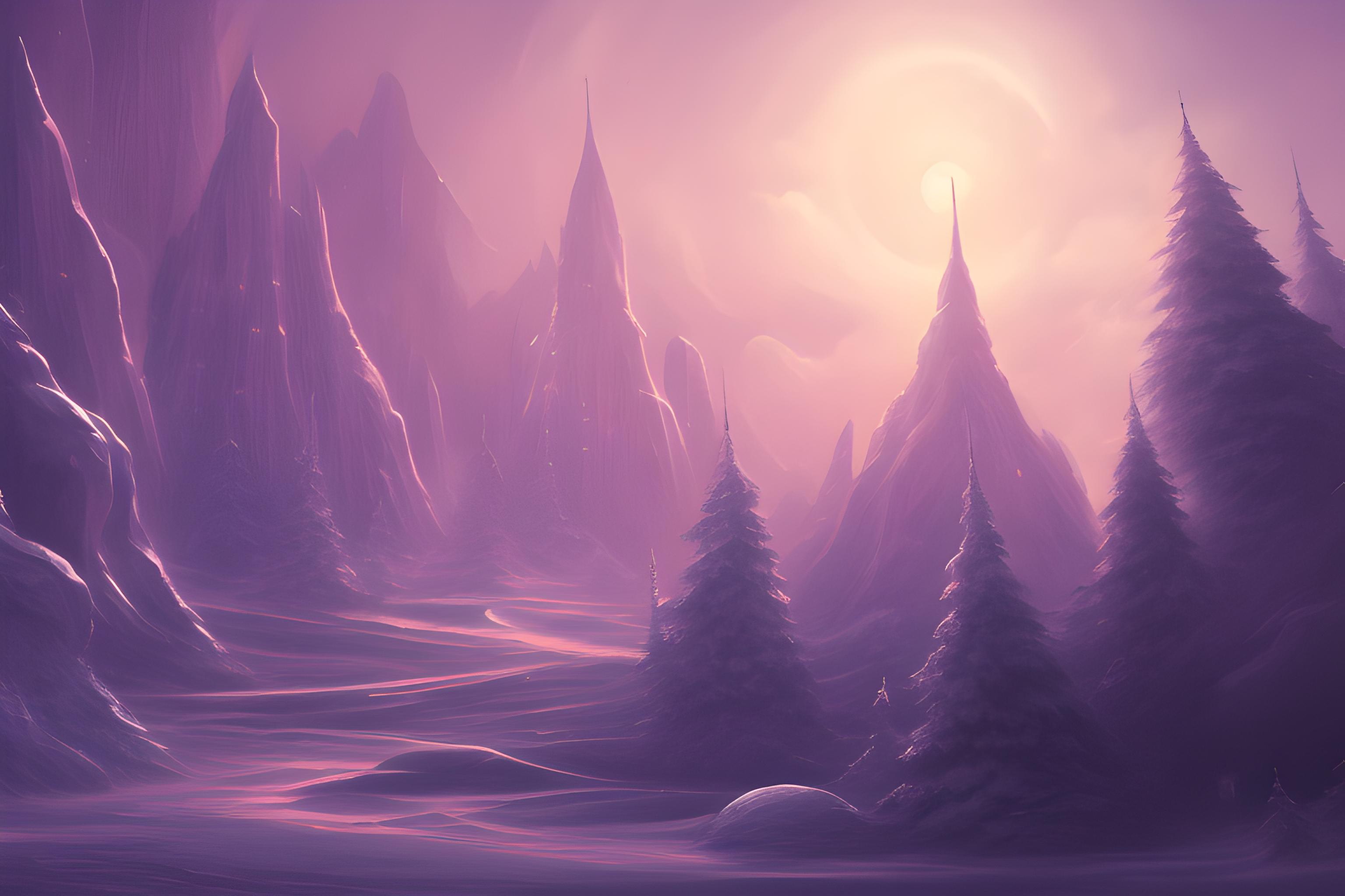 Уютный домик в солнечных лучах